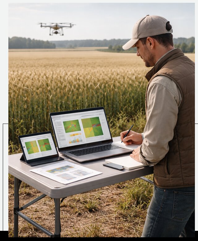 Система AI прогнозирования урожайности для точных агрономий в Заволжье