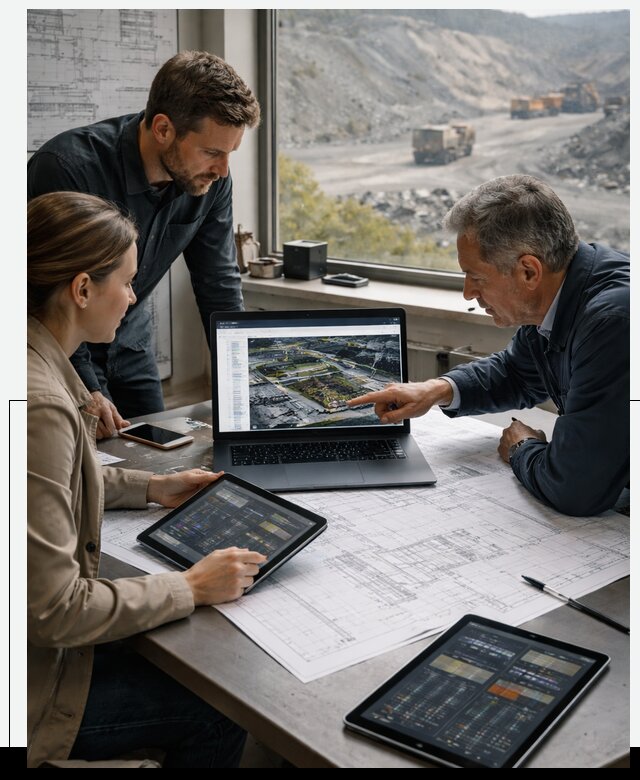 Разработка и внедрение систем для горнодобычи в Заволжье