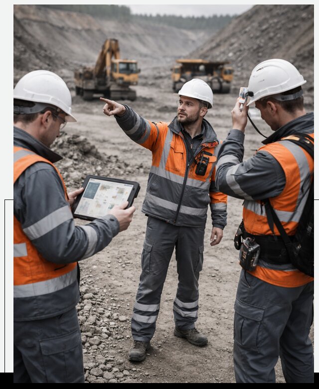 Система контроля персонала для горнодобывающей отрасли в Заволжье