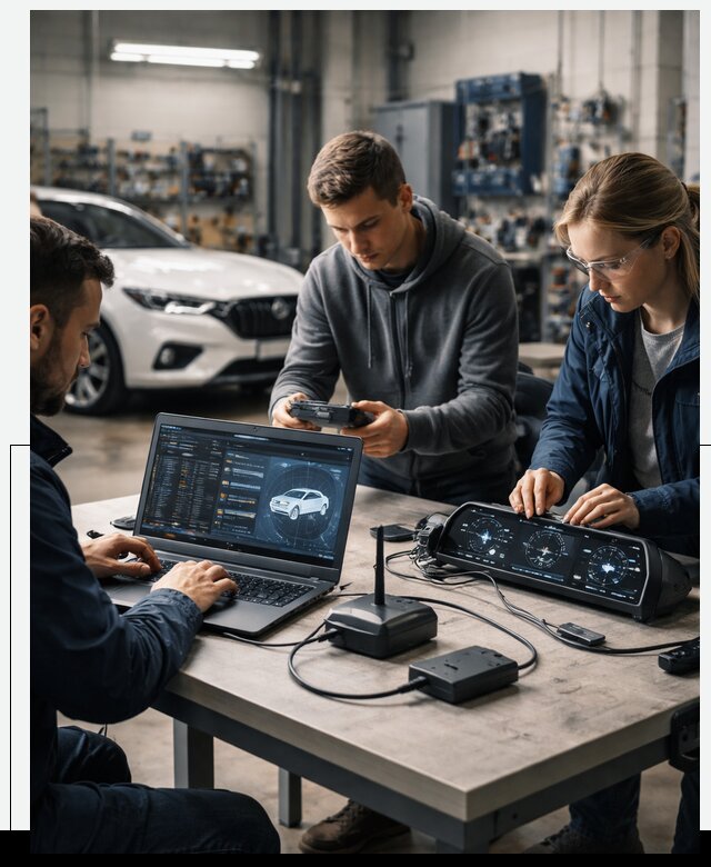 Разработка Connected Car и ПО для автопрома в Заволжье