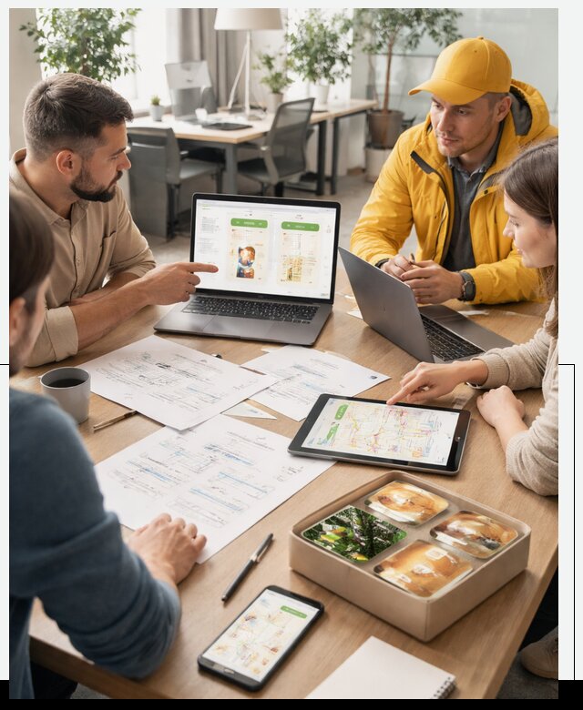 Разработка агрегатора доставки еды в Заволжье от 15276 р., АвикейЗвл